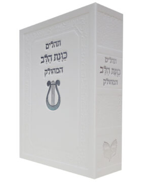 תהלים סקאי כוונת הלב המחולק לבן 12*17