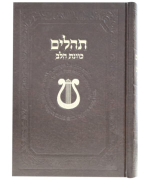 תהלים סקאי כוונת הלב חום 12*17